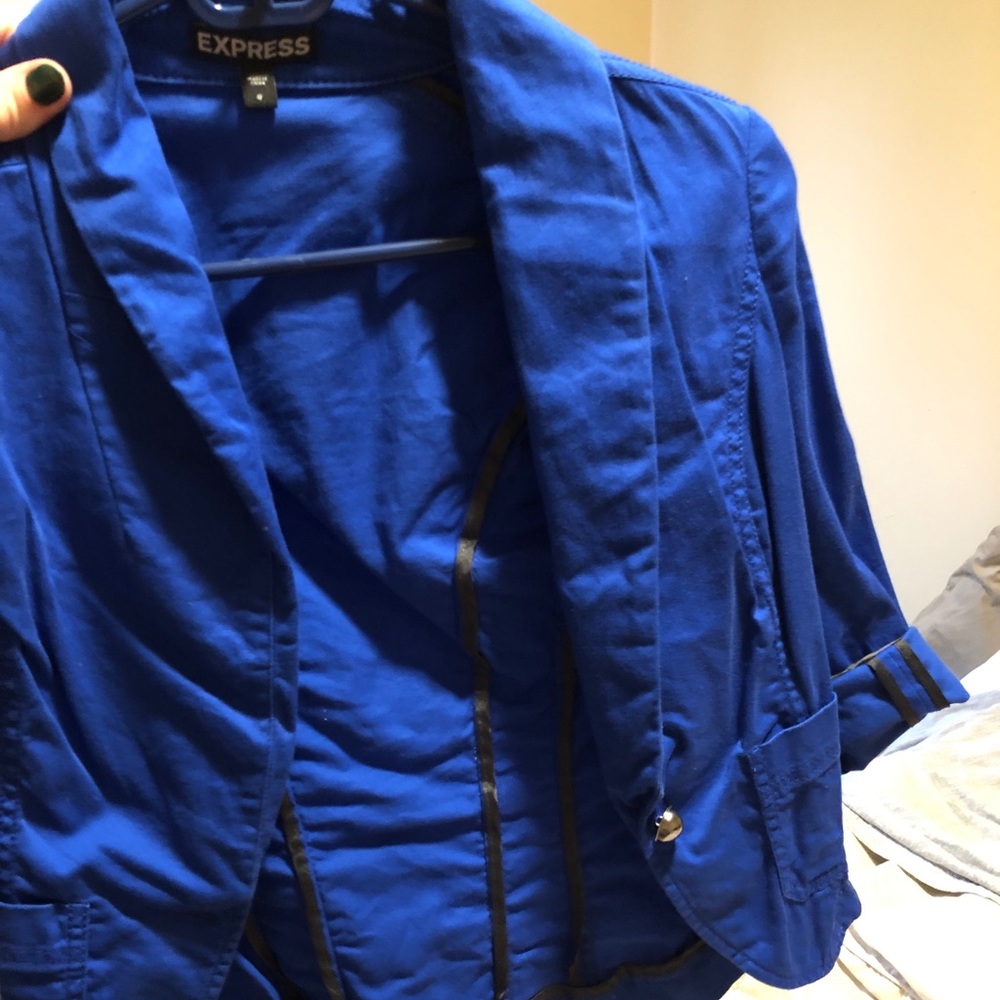 Blue blazer